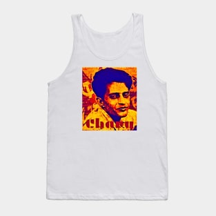 Charu Majumdar Naxalite Revolutionary Leader Blue & Orange Tank Top